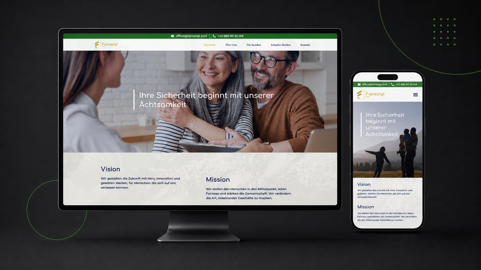 Website erstellen lassen Innsbruck – Referenz Adverso Media